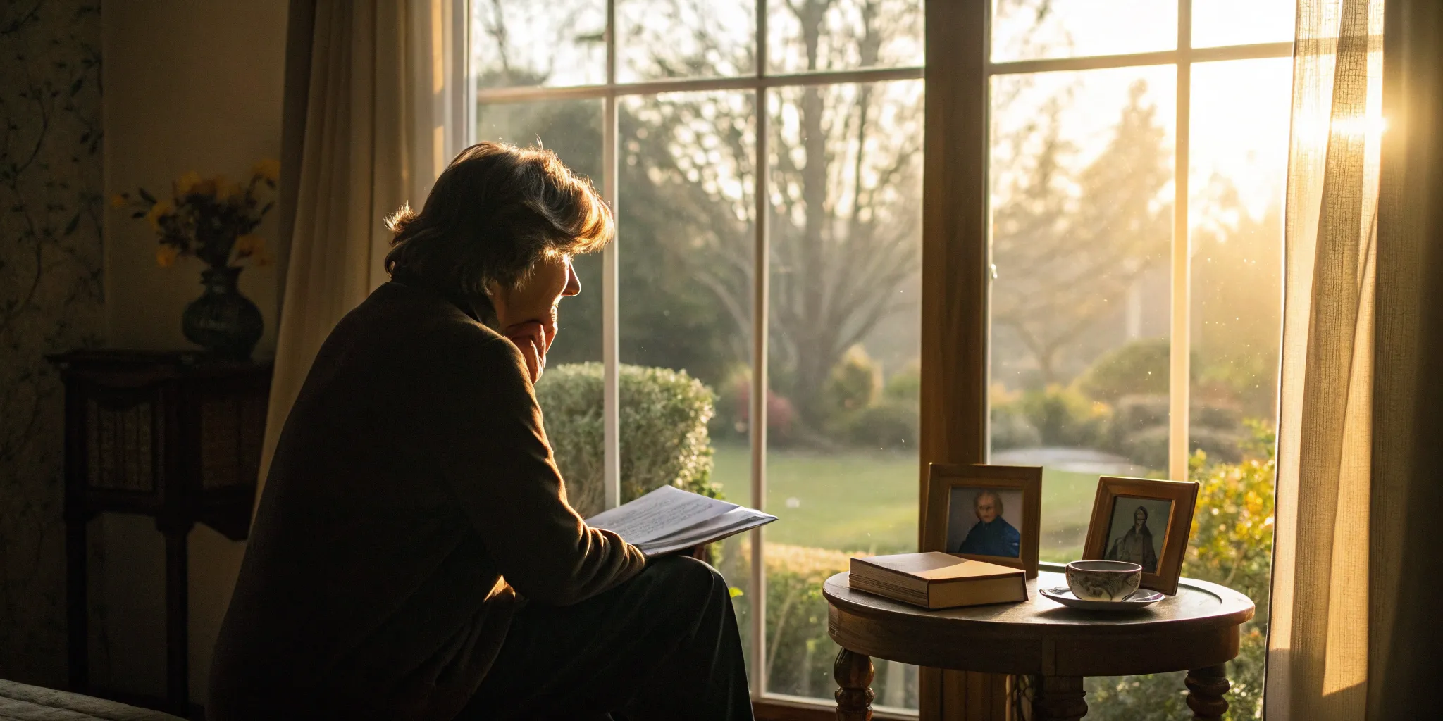 A grieving sibling with family photos considers suing for wrongful death.