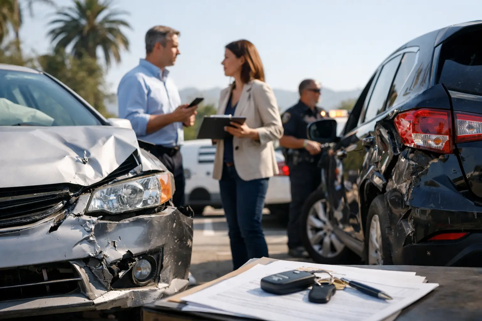 How Car Accident Claims Work in California