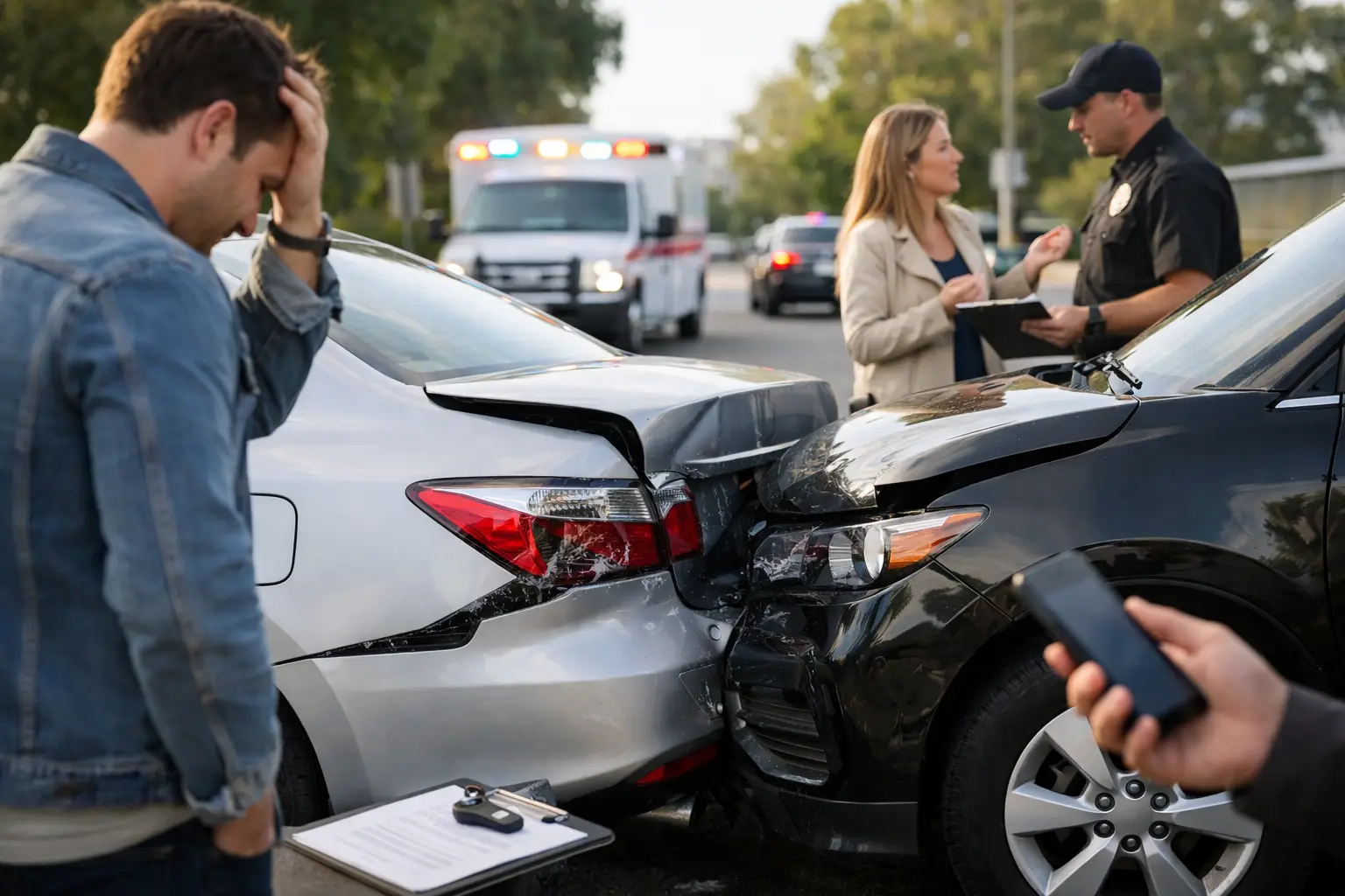 9 Steps After a Rear End Collision in California