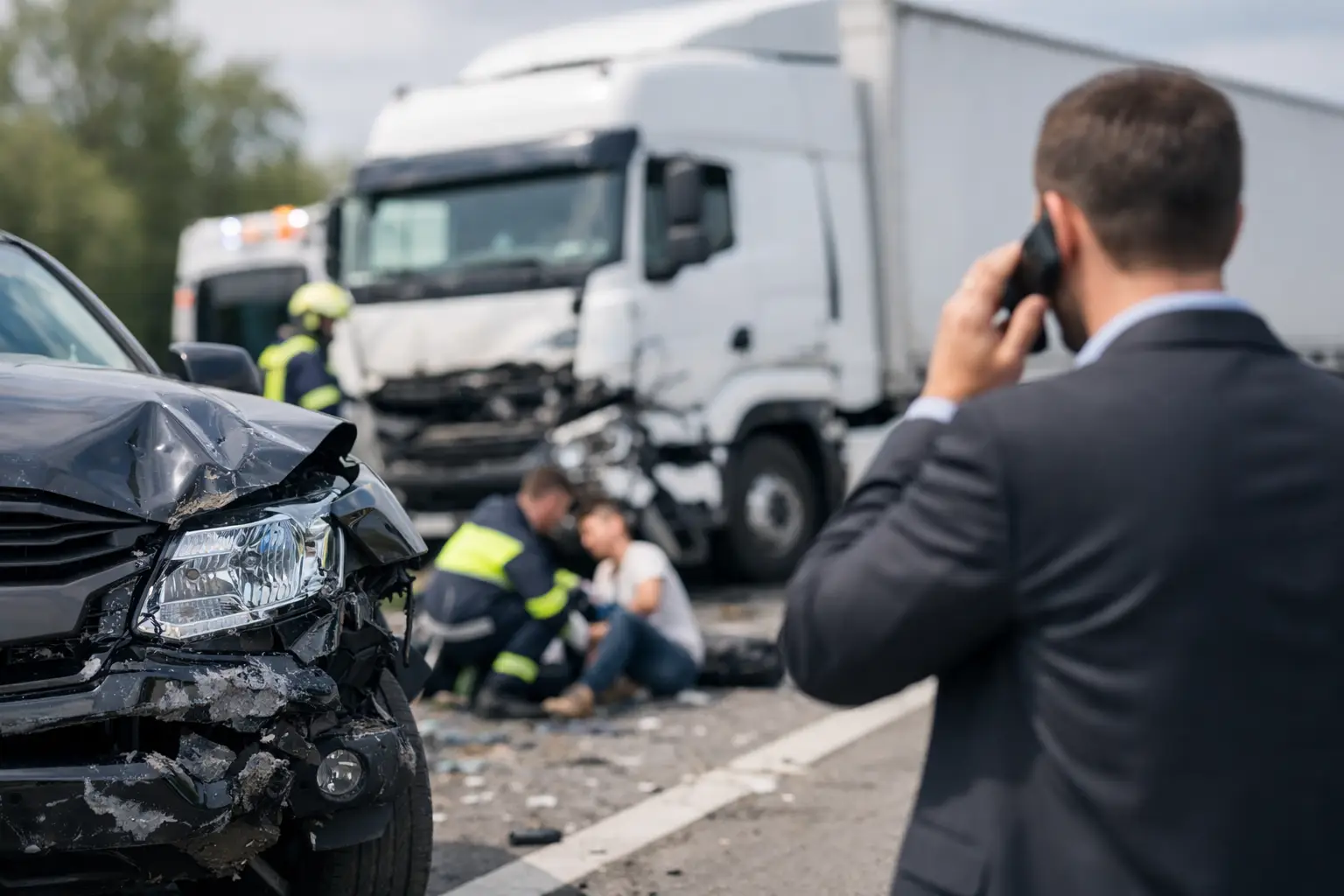 What to Do After a Commercial Truck Collision